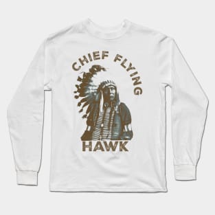 chief flying hawk Long Sleeve T-Shirt
